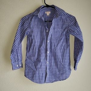 Cat & Jack Boys Long Sleeve Button Down Size S